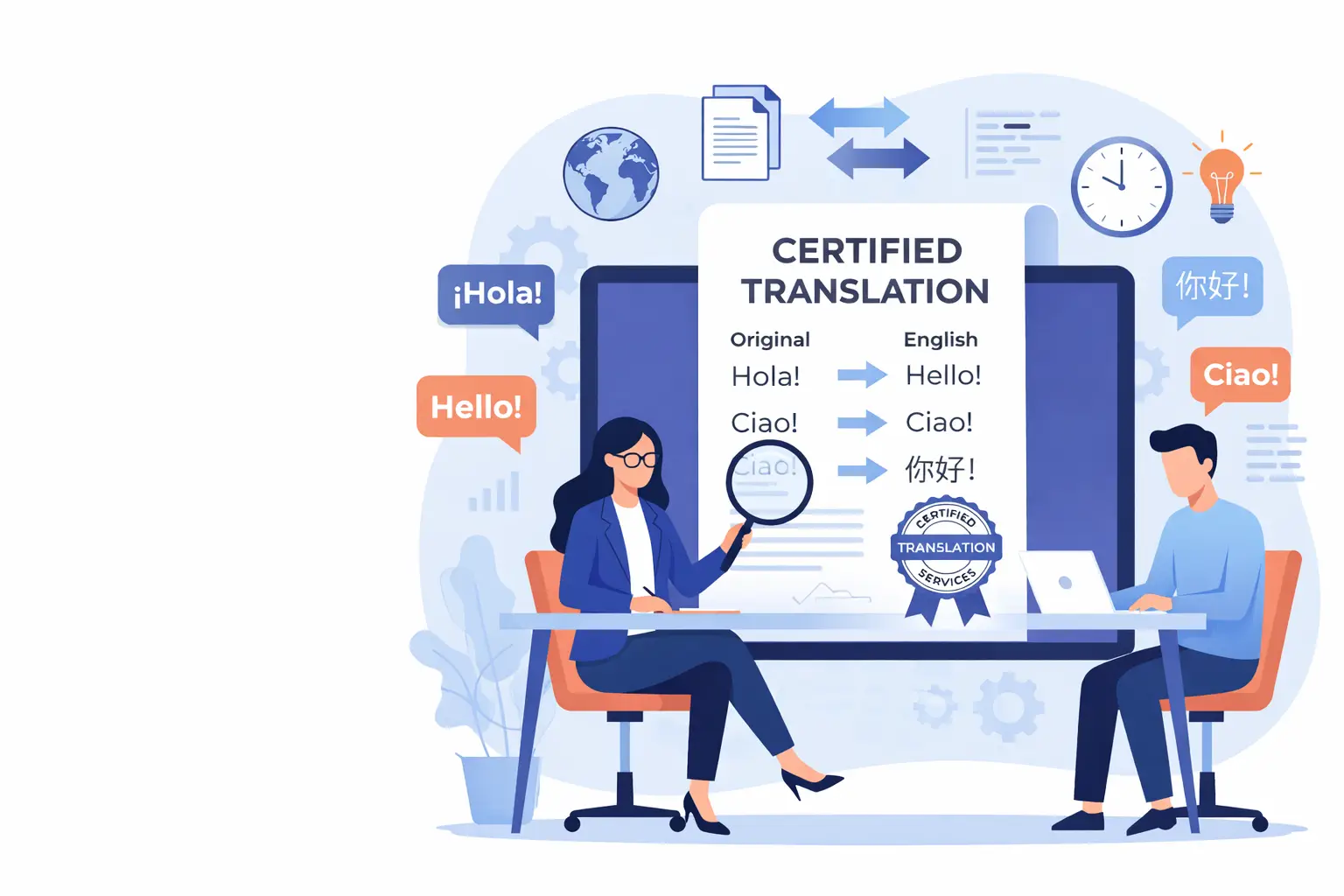 Tradução de Certidão de Casamento